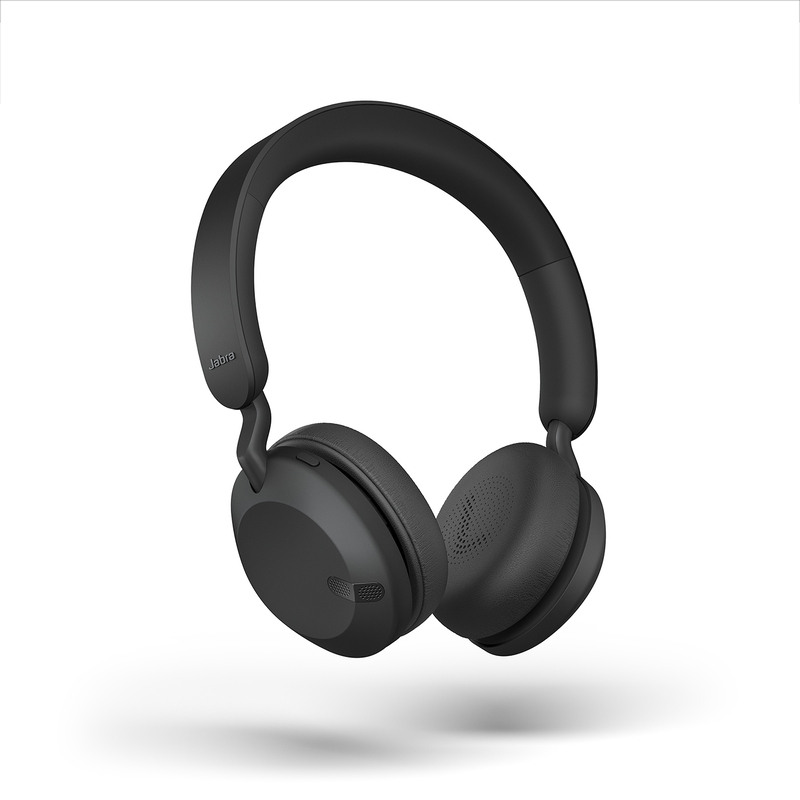Jabra Elite 45H Full Black Headphones
