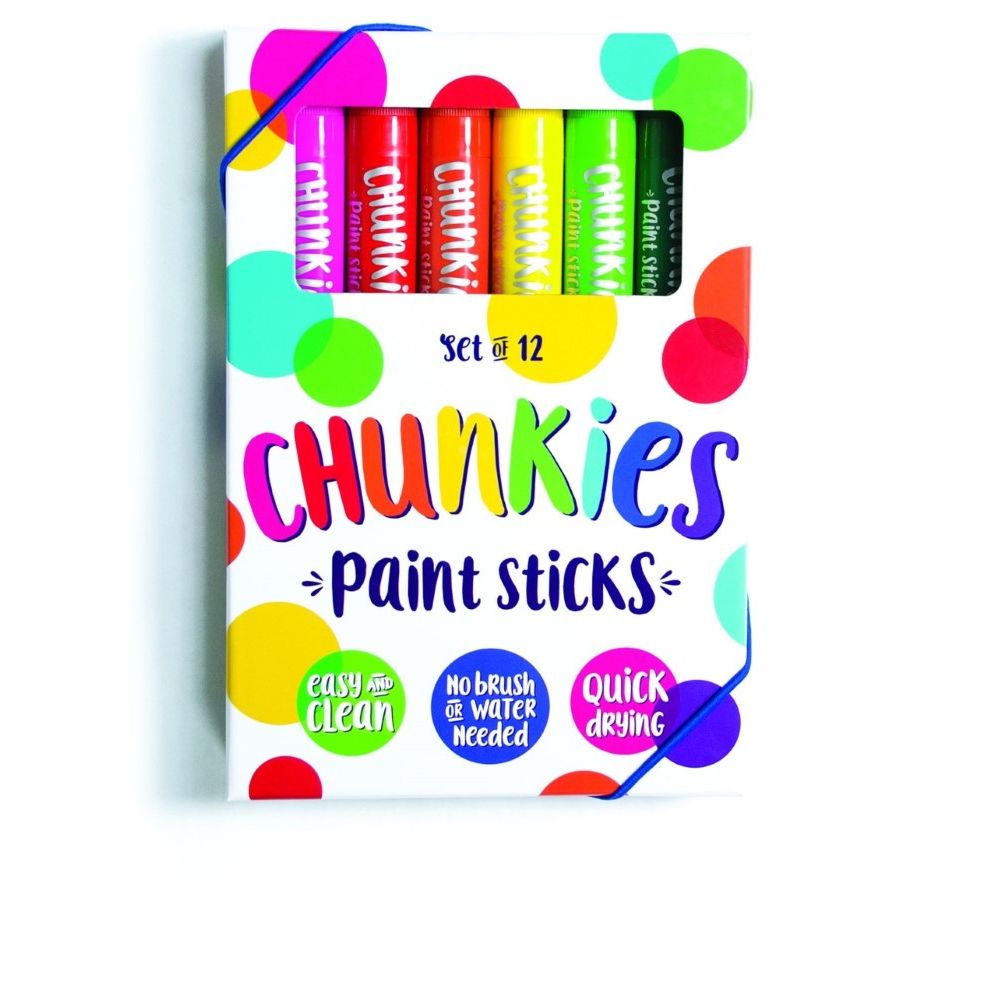International Arrivals Chunkies Paint Sticks (Set Of 12)