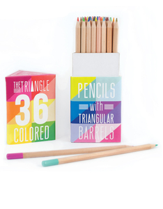 International Arrivals The Triangle Colored Pencils (Set Of 36)