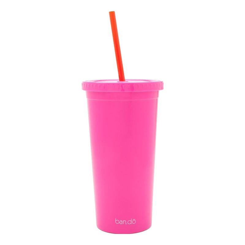 Ban.do Sip Sip Tumbler With Straw Here Comes The Fun Opt 1 590ml
