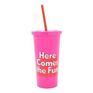Ban.do Sip Sip Tumbler With Straw Here Comes The Fun Opt 1 590ml