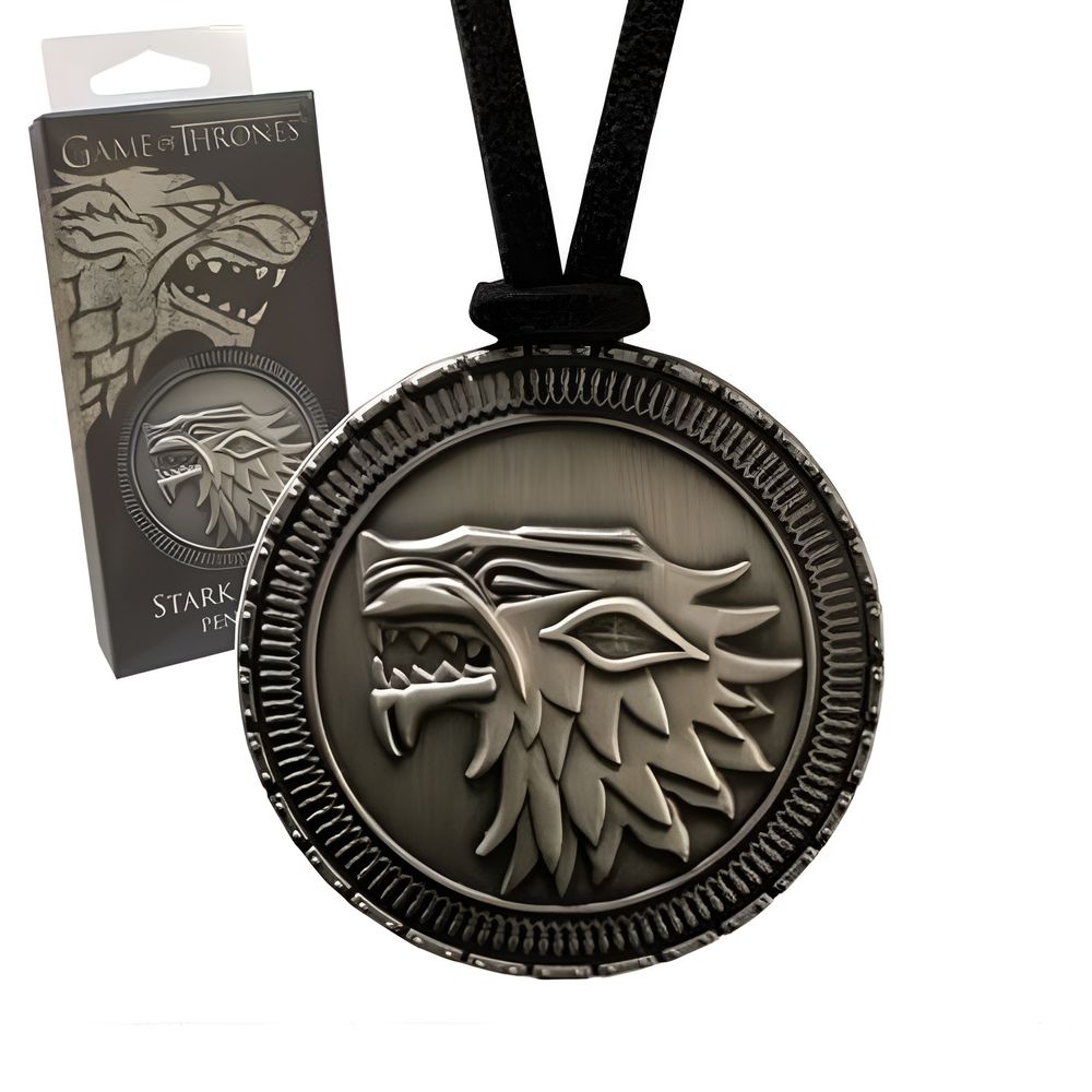 Noble Collection Game of Thrones Stark Shield Pendant