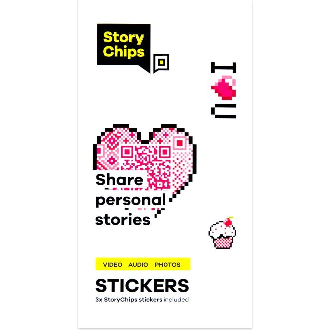 StoryChips Heart Sticker Pack