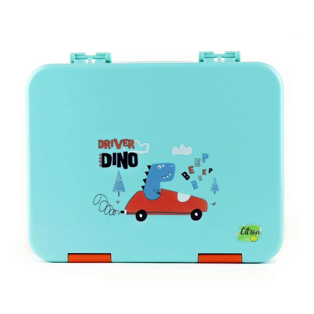 Citron Lunchbox Dino Turquoise