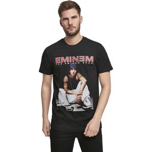 Mister Tee Eminem Seated Show Men's T-Shirt Black