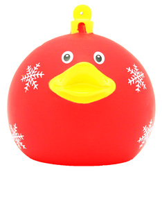 Lilalu Red X'mas Ball Duck