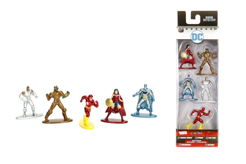 Nano Metalfigs DC Comics S1 Die-Cast Figures (5 Pack)