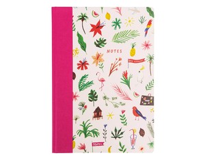 Ohh Deer Tropical Notes A4 Quarterbound Notebook