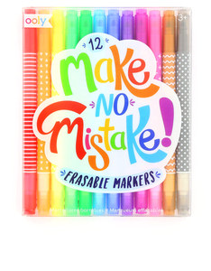 Ooly Make No Mistake Erasable Markers (Set of 12)