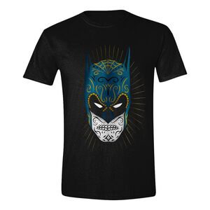 DC Comics Sugar Skull Batman Men's T-Shirt Black