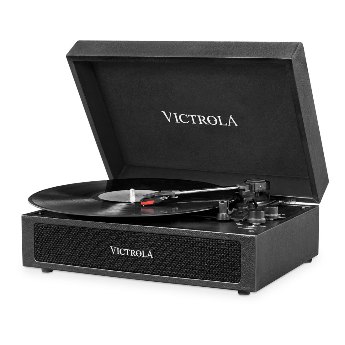 Victrola VSC-580BT Bluetooth Portable with Built-in Speakers - Black