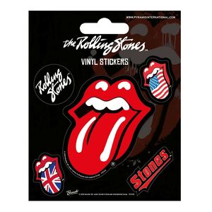 Pyramid Posters The Rolling Stones Lips Sticker Pack
