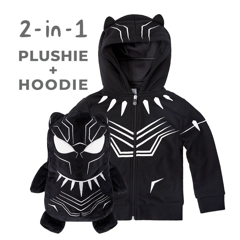 Cubcoats Marvel's Black Panther Unisex 2-In-1 Hoodie