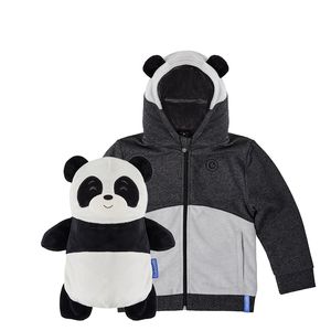 Cubcoats Papo The Panda Unisex 2-In-1 Hoodie
