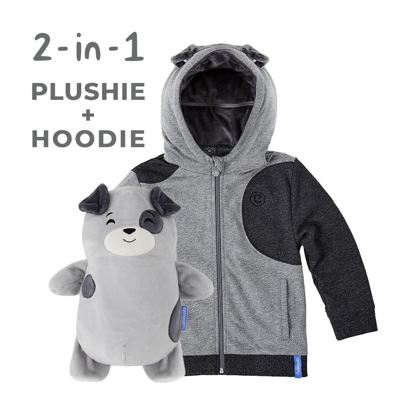 Cubcoats Pimm The Puppy Unisex 2-In-1 Hoodie