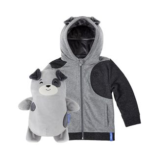Cubcoats Pimm The Puppy Unisex 2-In-1 Hoodie
