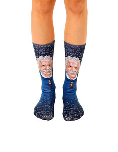 Living Royal Einstein Unisex Crew Socks