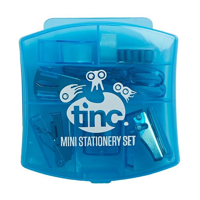 Tinc Mini Stationery Set Blue