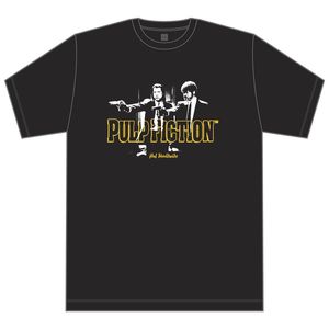 HUF Pulp Fiction Pulp Era Men's T-Shirt Black