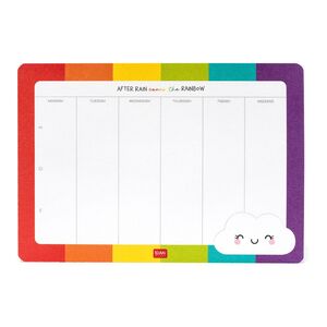 Legami Smart Notes Paper Mousepad & Notepad Rainbow