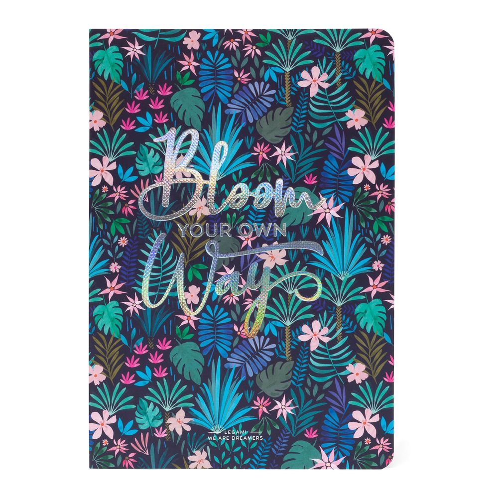 Legami Quaderno Medium Plain Flora Notebook