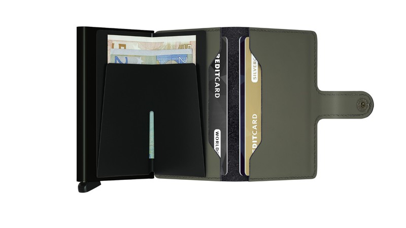 Secrid Mini Wallet Matte Green/Black