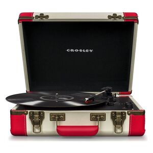 Crosley Executive Portable Turntable with Built-in Speakers - Red