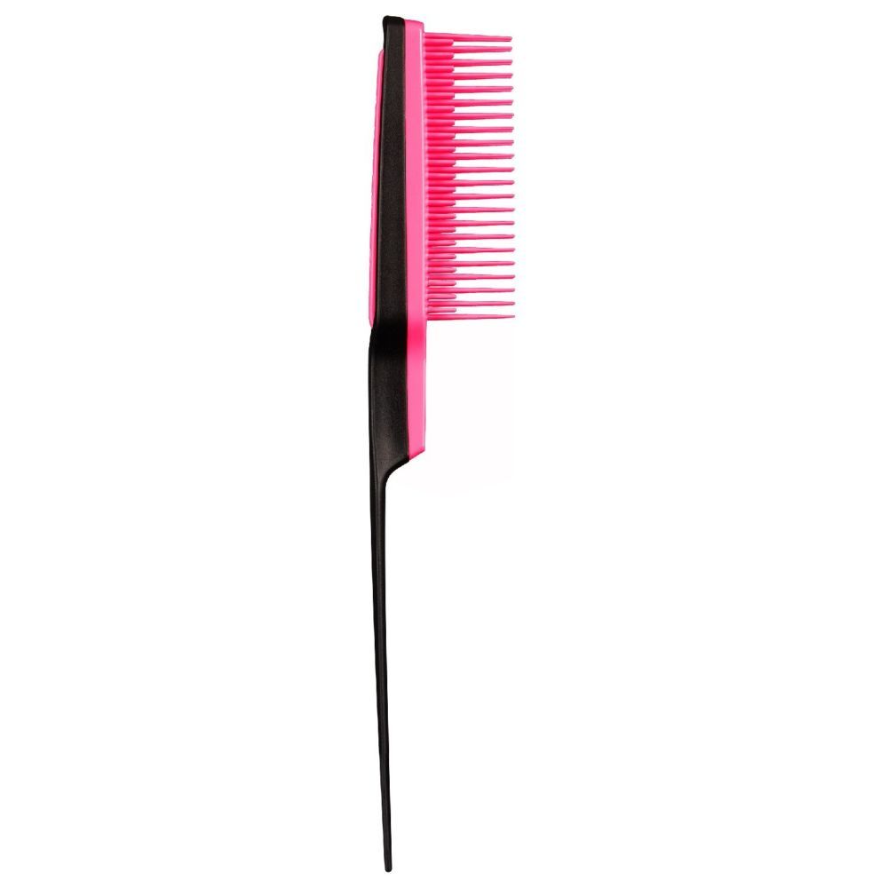 Tangle Teezer Back Combing Hair Brush - Black / Pink