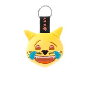 Emoji Tears Cat Official Yellow Keychain