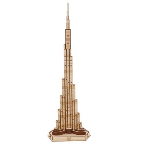 Birkee Toys Burj Khalifa Tower 3D Wooden Model