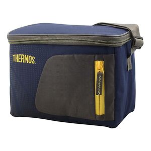 Thermos 6 Can Cooler Navy/ Yellow