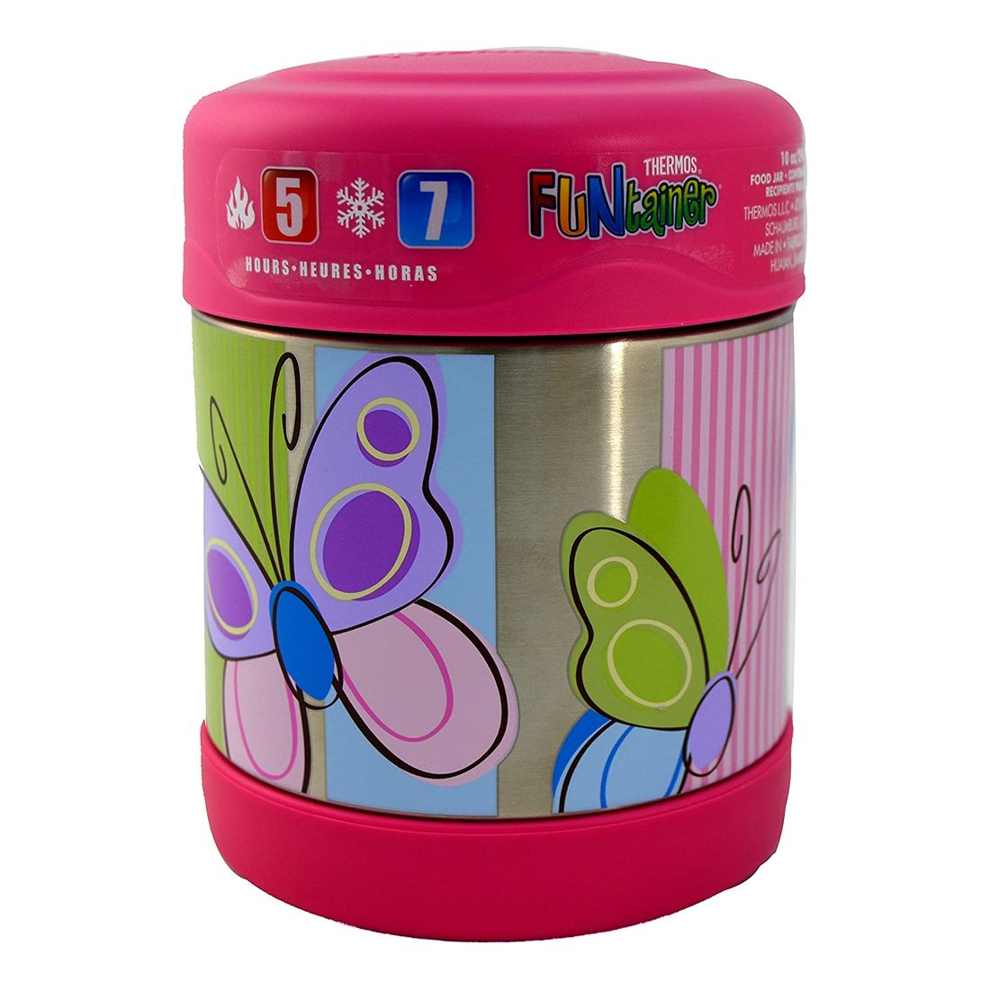 Thermos Funtainer Stainless Steel Food Jar Butterfly 290ml