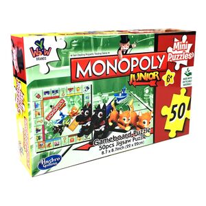 Ywow Games Monopoly Junior Mini Jigsaw Puzzle (50 Pieces)