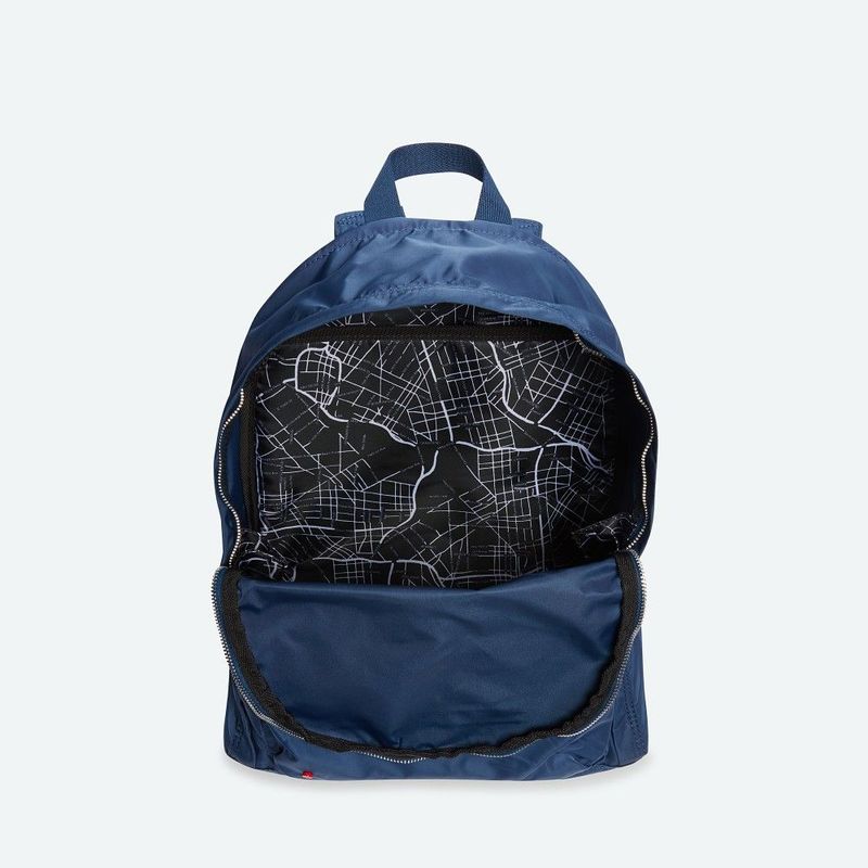 State Bags Lorimer Navy Nylon Backpack