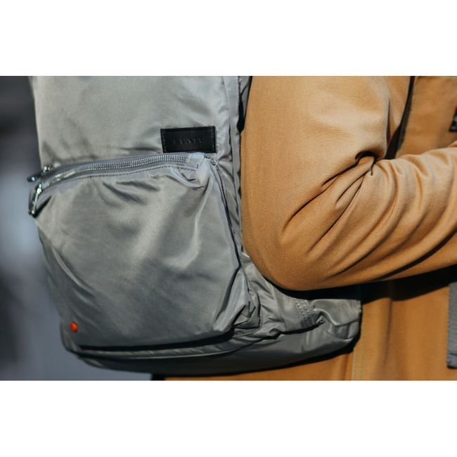 State Bags Lorimer Steel Gray Nylon Backpack