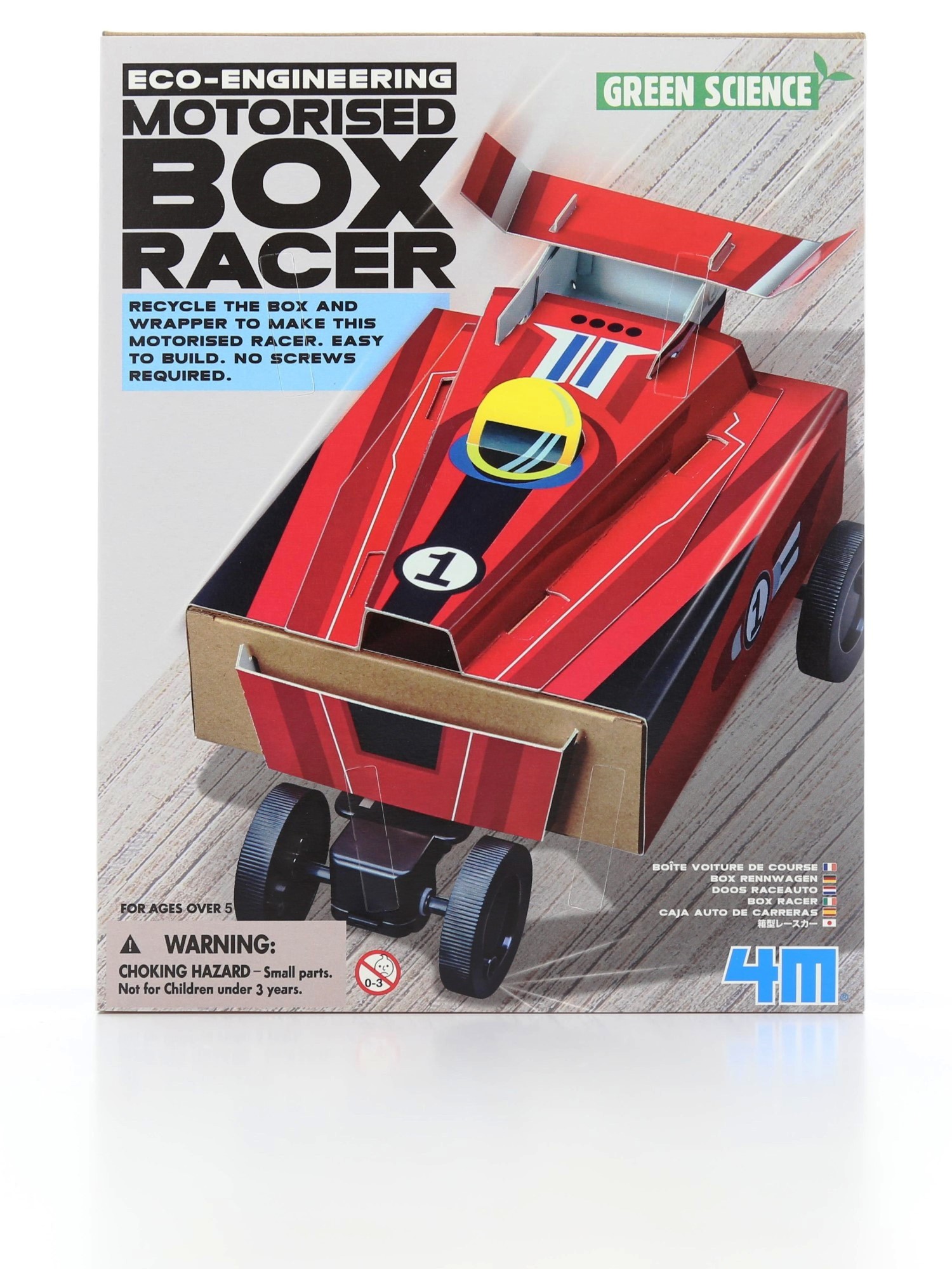 4M Box Racer Green Science