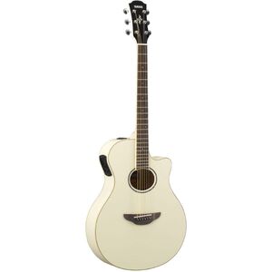 Yamaha APX600 Electric-Acoustic Guitar Vintage White