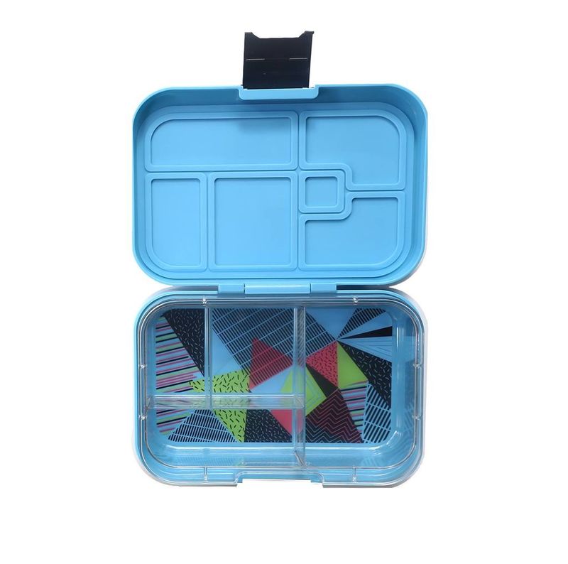 Munchbox Mega4 #Electricblue Blue/Black Lunchbox