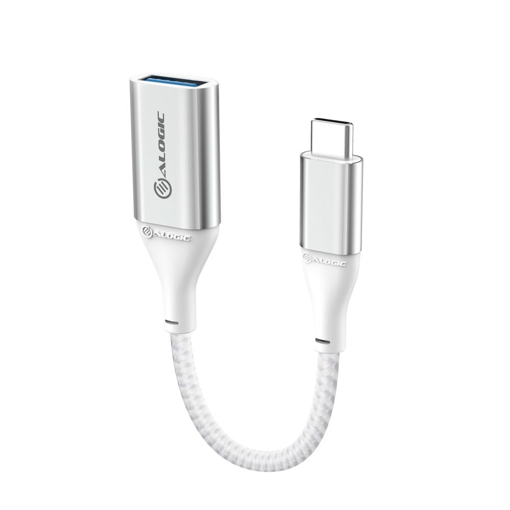 Alogic Super Ultra USB 3.1 USB-C To USB-A Adapter 15cm Silver