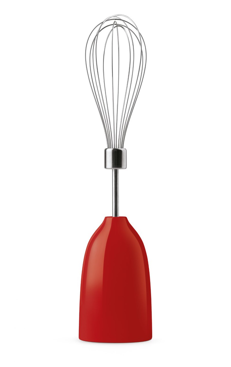 SMEG Hand Blender with Accessories Red
