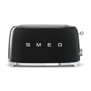 SMEG 4 Slice Toaster 50's Retro Style Black