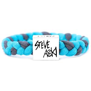 Electric Family Steve Aoki Light Blue/Grey Bracelet