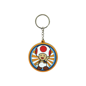 Difuzed Nintendo Toad Rubber Keychain