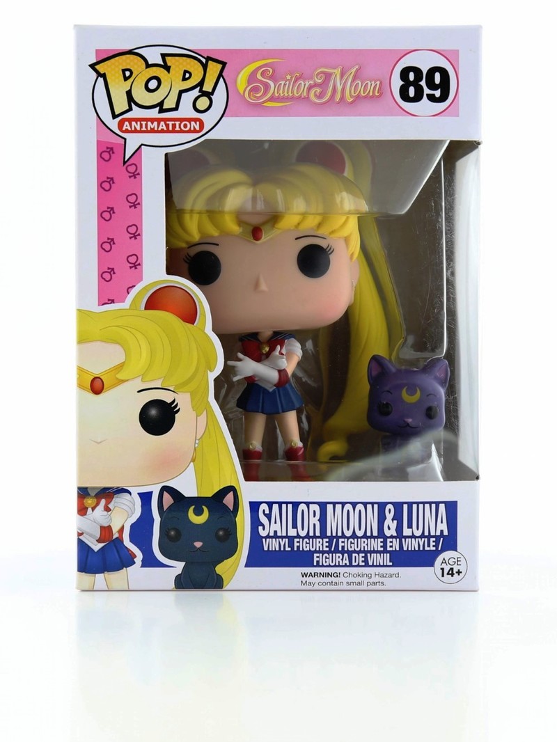 Funko Pop Sailor Moon Sailor Moon with Luna Vinyl Figure
