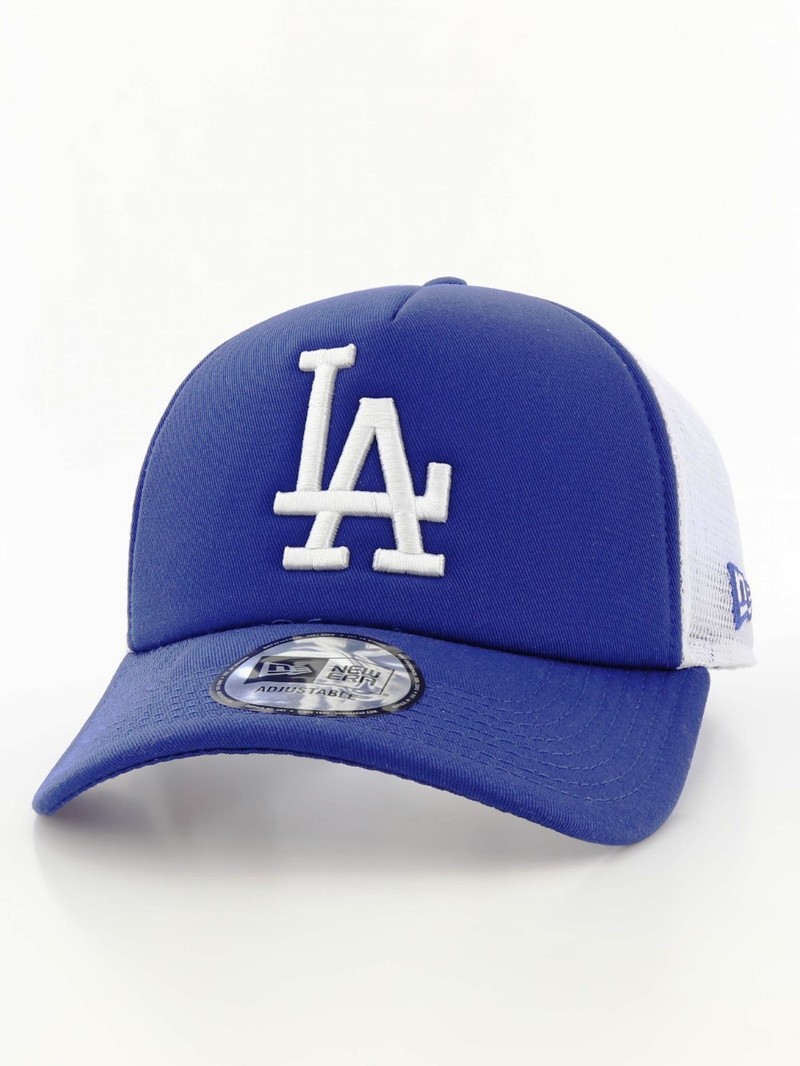 New Era Clean Trucker Los Angeles Dodgers Blue/White Cap
