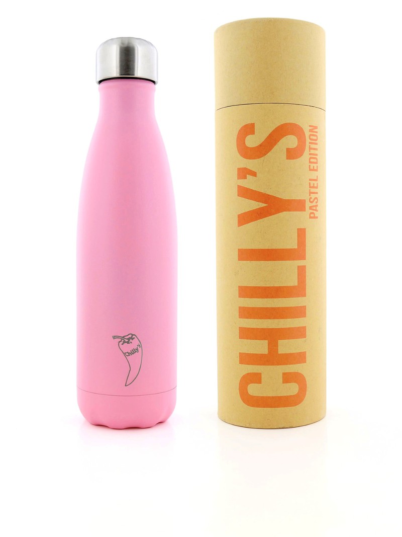 Chilly's Bottles Vacuum Bottle Pastel Pink 500ml