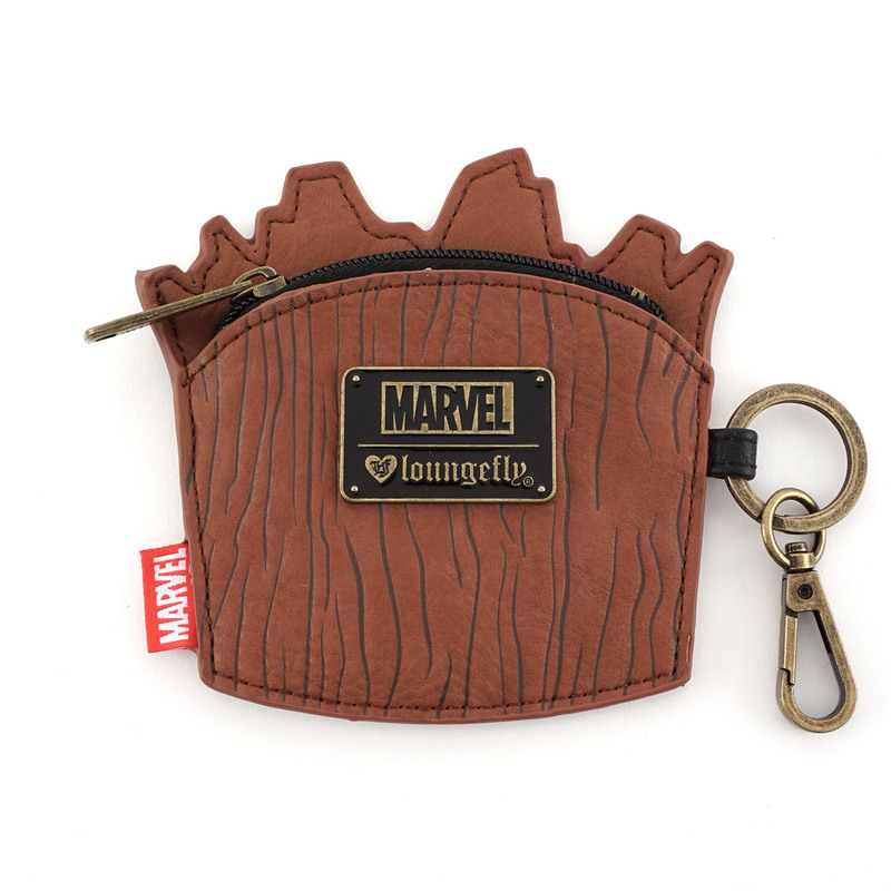 Loungefly Marvel Guardians of the Galaxy Groot Face Coin Bag