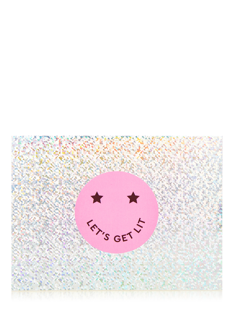 Skinny Dip Holo Smiley Greeting Cards (Pack of 6)