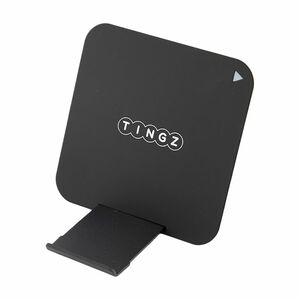 Tingz 10W Black Fast Qi Wireless Charger with Stand