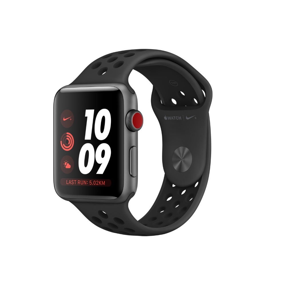 Apple Watch Nike+ GPS + Cellular 42mm Space Grey Aluminium Case with Anthracite/Black Nike Sport Band
